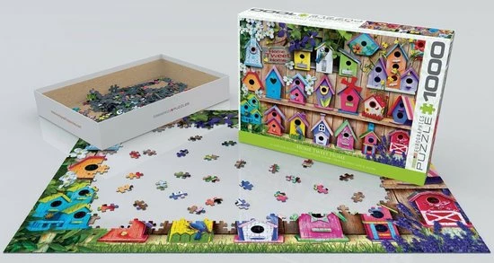 Eurographics Puzzel Home Tweet Home - 1000 Stukjes 3 Eurographics Puzzel Home Tweet Home - 1000 Stukjes - Afbeelding 3