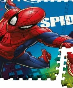Marvel Vloerpuzzel Spider-man Junior 90 Cm Foam 9-delig