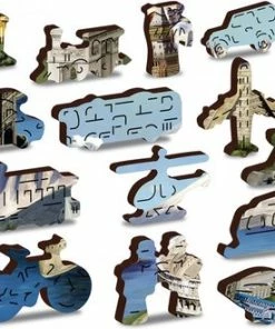 Wooden City - 2in1 - Houten Legpuzzel - World Landmarks - 37,5x25,4cm -Goedkope puzzels winkel 550x329 2