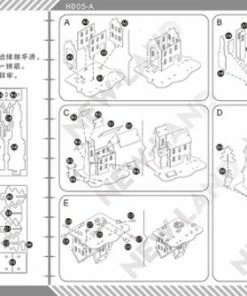 De Bouwplaats Bouwpakket 3D Puzzel Huisje Kerst Winter Sneeuwpop Van Hout 7 De Bouwplaats Bouwpakket 3D Puzzel Huisje Kerst Winter Sneeuwpop Van Hout -Goedkope puzzels winkel 550x334 2
