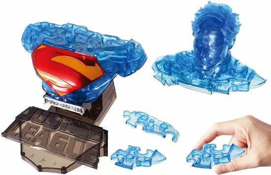 Happy Well DC COMICS - 3D Bust Puzzle - Superman (Cristal - 72 Puzzel Stukjes) 2 Happy Well DC COMICS - 3D Bust Puzzle - Superman (Cristal - 72 Puzzel Stukjes) - Afbeelding 2