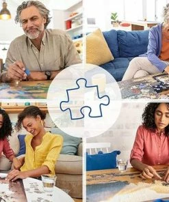 Happy Puzzle Taj Mahal Puzzel Volwassenen 1000 Stukjes - Legpuzzels Puzzle Kinderen - Jigsaw Puzzels Creative - Speelgoed Hobby Voor Volwassenen - 50*70 Cm -Goedkope puzzels winkel 550x366 5