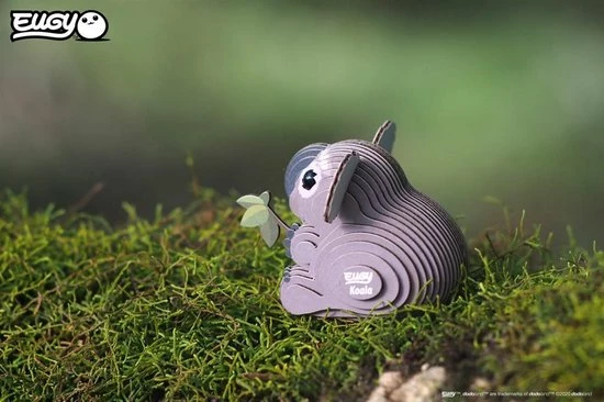 Eugy 3d-puzzel Koala 6 X 5 Cm Karton Grijs 32-delig 3 Eugy 3d-puzzel Koala 6 X 5 Cm Karton Grijs 32-delig - Afbeelding 3
