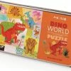 Crocodile Creek Puzzel In Blik Dino World - 50 Stukjes