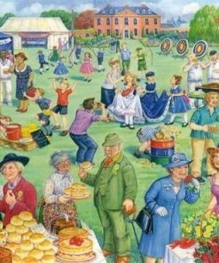 House Of Puzzles Summer Fete Puzzel 500 Stukjes XL -Goedkope puzzels winkel 550x373 2