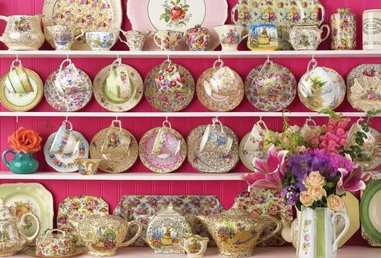 Cobble Hill Legpuzzel 2000 Stukjes Grandma's Chintz 1 Cobble Hill Legpuzzel 2000 Stukjes Grandma's Chintz