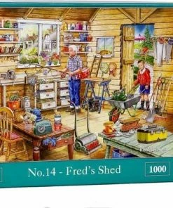 House Of Puzzles No.14 - Fred's Shed Puzzel 1000 Stukjes