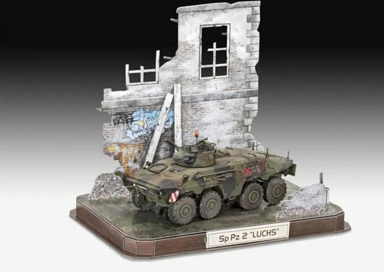 Revell 3d-puzzel Sppz2 Luchs 21,8 Cm 1:35 Groen 3 Revell 3d-puzzel Sppz2 Luchs 21,8 Cm 1:35 Groen - Afbeelding 3