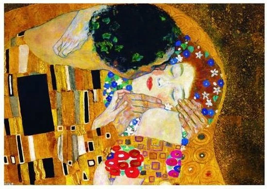 Puzzel The Kiss - Gustav Klimt- Eurographics- 1000 Stuks 2 Puzzel The Kiss - Gustav Klimt- Eurographics- 1000 Stuks - Afbeelding 2