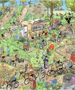 Merkloos Jan Van Haasteren - Veldrijden & Nijntje & Kunstmarkt - Alle 1000 Stukjes 9 Merkloos Jan Van Haasteren - Veldrijden & Nijntje & Kunstmarkt - Alle 1000 Stukjes -Goedkope puzzels winkel 550x392 1