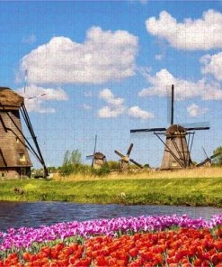 Grafix Puzzel 1000 Stukjes Volwassenen | Thema Nederland, Windmolen | Afmeting 50 X 70 CM | Legpuzzel -Goedkope puzzels winkel 550x392 20