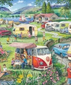 House Of Puzzles Happy Holidays Puzzel 1000 Stukjes