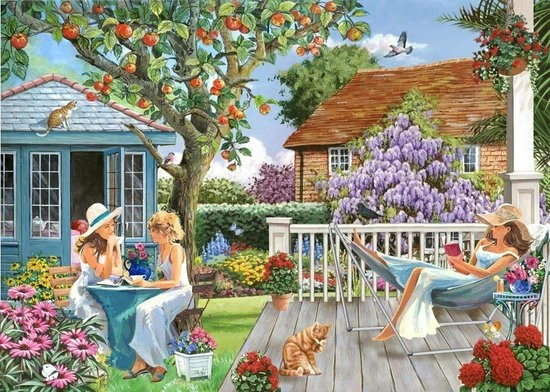 House Of Puzzles Ladies Of Leisure Puzzel 250 XL Stukjes 1 House Of Puzzles Ladies Of Leisure Puzzel 250 XL Stukjes