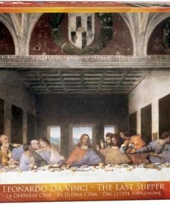 Eurographics Kunst Puzzel Leonarda Da Vinci - Het Laatste Avondmaal 1000 Stuks