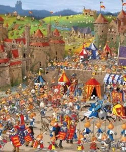 Heye Legpuzzel Bunny Battles Van Ruyer Met 1000 Stukjes