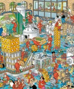 Jan Van Haasteren De Ambachtelijke Brouwerij Puzzel - 1000 Stukjes -Goedkope puzzels winkel 550x395 1