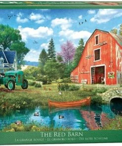 Eurographics Puzzel The Red Barn - Dominic Davison - 1000 Stukjes
