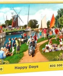 House Of Puzzles Happy Days Puzzel 500 XL Stukjes