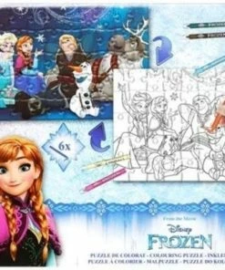 Disney Frozen Inkleur Puzzel Frozen