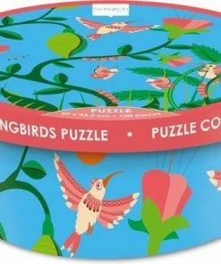 DAM Scratch Puzzel 100pcs: KOLIBRIES 60x43.5cm, In Doos Diam.26xH10cm, 5+ -Goedkope puzzels winkel 550x406 11