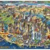 Educa Puzzle. New York City Map 500 Teile
