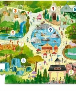 Crocodile Creek Vloer/zoekpuzzel 123 Dierentuin - 24 Stukjes 3 Crocodile Creek Vloer/zoekpuzzel 123 Dierentuin - 24 Stukjes -Goedkope puzzels winkel 550x408 4