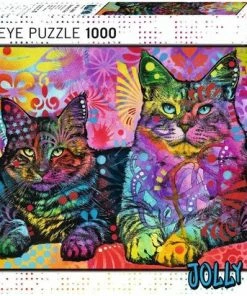 Heye Dean Russo Devoted 2 Cats Puzzel 1000 Stukjes
