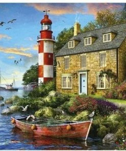 Jumbo Premium Collection Puzzel Huis Van De Vuurtorenwachter - Legpuzzel - 950 Stukjes -Goedkope puzzels winkel 550x423 1