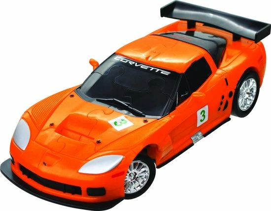 Eureka 3D Puzzel Corvette - Kunststof 3 Eureka 3D Puzzel Corvette - Kunststof - Afbeelding 3