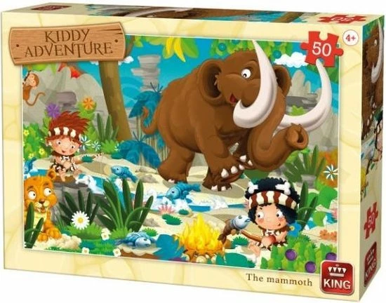 King Kinderpuzzel The Mammoth 50 Stuks 24,5 X 17 Cm 1 King Kinderpuzzel The Mammoth 50 Stuks 24,5 X 17 Cm