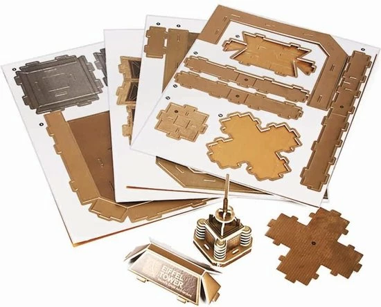 Revell 00150 Tour Eiffel Tower Paris - LED Edition 3D Puzzel 5 Revell 00150 Tour Eiffel Tower Paris - LED Edition 3D Puzzel - Afbeelding 5