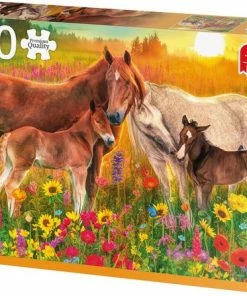 Jumbo Premium Collection Puzzel Horses In The Meadow - Legpuzzel - 500 Stukjes 9 Jumbo Premium Collection Puzzel Horses In The Meadow - Legpuzzel - 500 Stukjes -Goedkope puzzels winkel 550x447 9