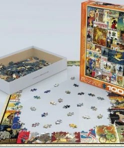 Eurographics Puzzel Vintage Bicycle Posters - 1000 Stukjes 9 Eurographics Puzzel Vintage Bicycle Posters - 1000 Stukjes -Goedkope puzzels winkel 550x449 4