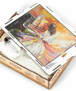 KING Of PUZZLE Pianist Houten Puzzel 1000 Stukjes -Goedkope puzzels winkel 550x453 6