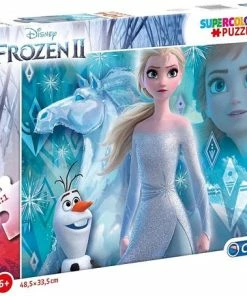 Clementoni Legpuzzel Supercolor Frozen 104 Stukjes