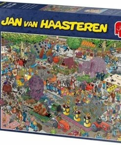 Jumbo Jan Van Haasteren - 3 Stuks - Darts 1000 Stukjes & Kamperen In Het Bos 1000 Stukjes & De Bloemencorso 1000 Stukjes -Goedkope puzzels winkel 550x457 5