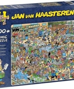 Jan Van Haasteren Puzzelbundel - 2 Stuks - De Drogisterij 1000 Stukjes & Volkstuintjes 1000 Stukjes -Goedkope puzzels winkel 550x459 4