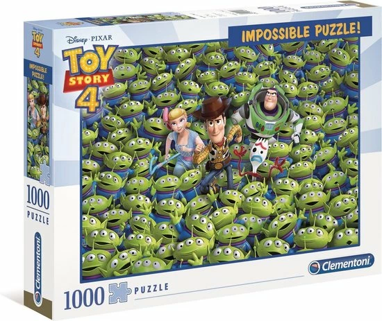 Clementoni Legpuzzel Toy Story 4 1000 Stukjes 2 Clementoni Legpuzzel Toy Story 4 1000 Stukjes - Afbeelding 2