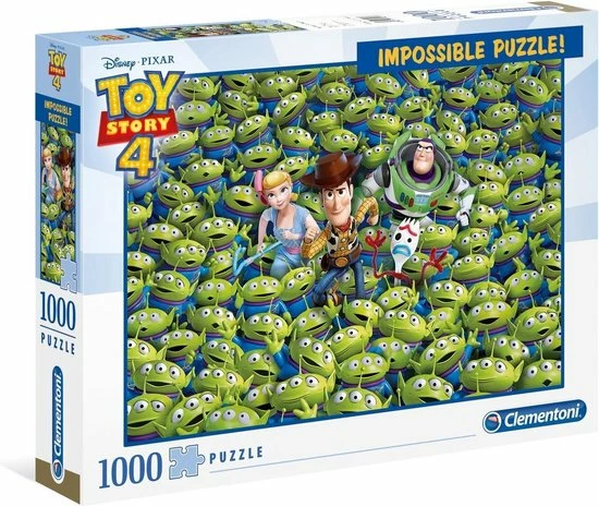 Clementoni Legpuzzel Toy Story 4 1000 Stukjes 1 Clementoni Legpuzzel Toy Story 4 1000 Stukjes