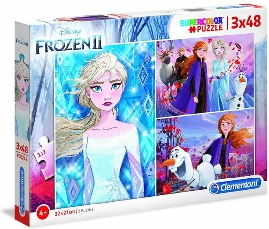 Clementoni PZL 3X48 FROZEN 2 3 Clementoni PZL 3X48 FROZEN 2 - Afbeelding 3
