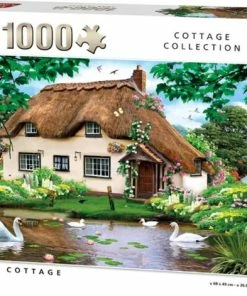 KING COTTAGE COLLECTION SWAN COTTAGE PUZZEL