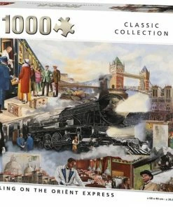 Oriënt Express-Treinreis Legpuzzel King 1000 Stukjes Volwassenen -Goedkope puzzels winkel 550x475 11