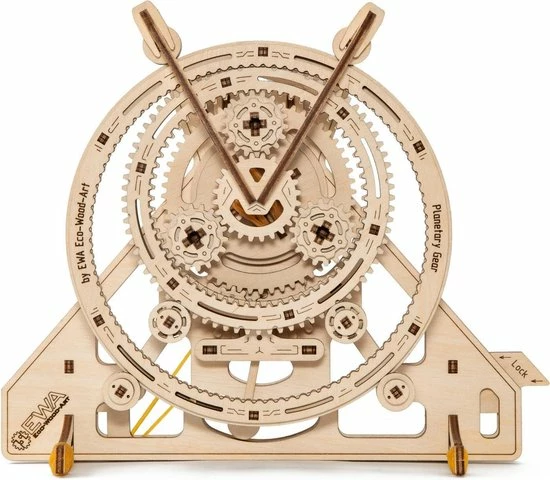 Eco-wood-art 3d Puzzel Planetary Gear 11,8 X 24 Cm Hout 153 Stuks 1 Eco-wood-art 3d Puzzel Planetary Gear 11,8 X 24 Cm Hout 153 Stuks