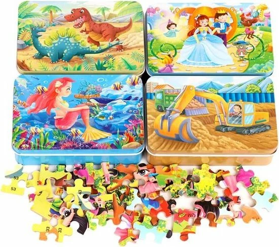 Merkloos Kinderpuzzel Katten - 60 Stukjes - 22.5x14 Cm - Schoencadeautje Sinterklaas 5 Merkloos Kinderpuzzel Katten - 60 Stukjes - 22.5x14 Cm - Schoencadeautje Sinterklaas - Afbeelding 5