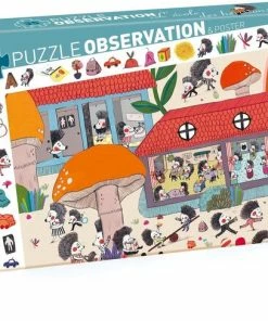 Djeco - Puzzel - Egelschool - 35 Stukjes