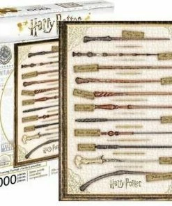 Aquarius Harry Potter Puzzel Wands (1000 Pieces) Multicolours -Goedkope puzzels winkel 550x503 2