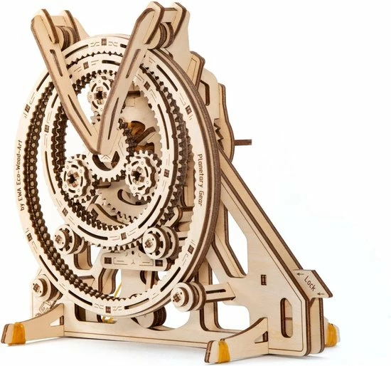 Eco-wood-art 3d Puzzel Planetary Gear 11,8 X 24 Cm Hout 153 Stuks 2 Eco-wood-art 3d Puzzel Planetary Gear 11,8 X 24 Cm Hout 153 Stuks - Afbeelding 2