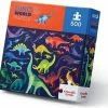 Crocodile Creek Puzzel - Dino World - 500 Stukjes