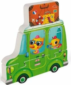 ✅ Janod Verticale Puzzel - Vakantie -Goedkope puzzels winkel 550x545 3