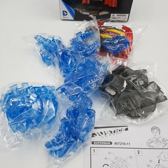 Happy Well DC COMICS - 3D Bust Puzzle - Superman (Cristal - 72 Puzzel Stukjes) 5 Happy Well DC COMICS - 3D Bust Puzzle - Superman (Cristal - 72 Puzzel Stukjes) - Afbeelding 5